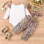 PATPAT Baby Girl Clothes Long Sleeve Outfits Set Baby Girl Trousers Set - Image 2